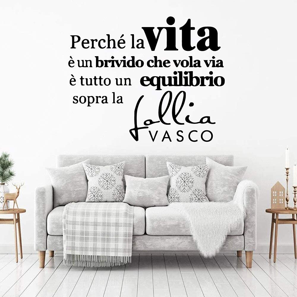 Wenyu Wall Sticker Vinyl Art Decal Living Room Bedroom Nordic Style Home Decor 57X71Cm