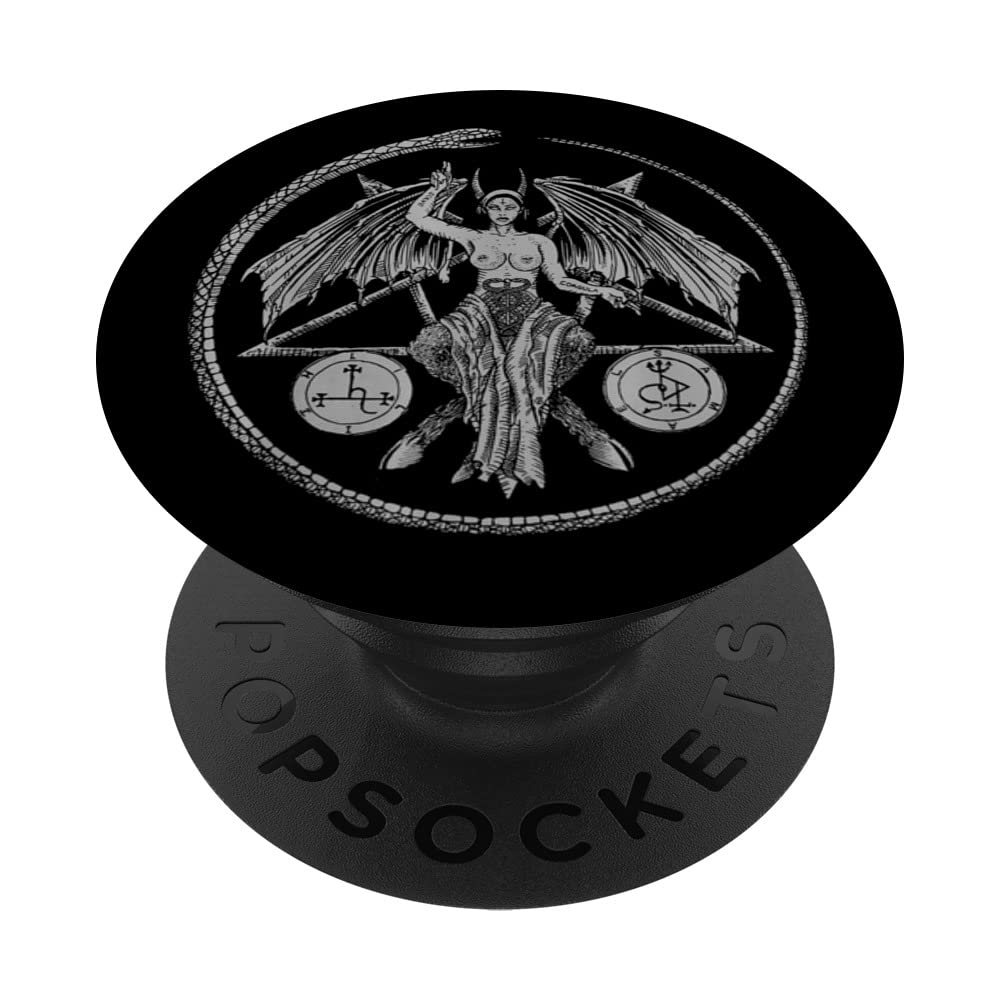 Lilith Female Devil Gothic Pagan Samael Witchcraft Occult PopSockets Swappable PopGrip