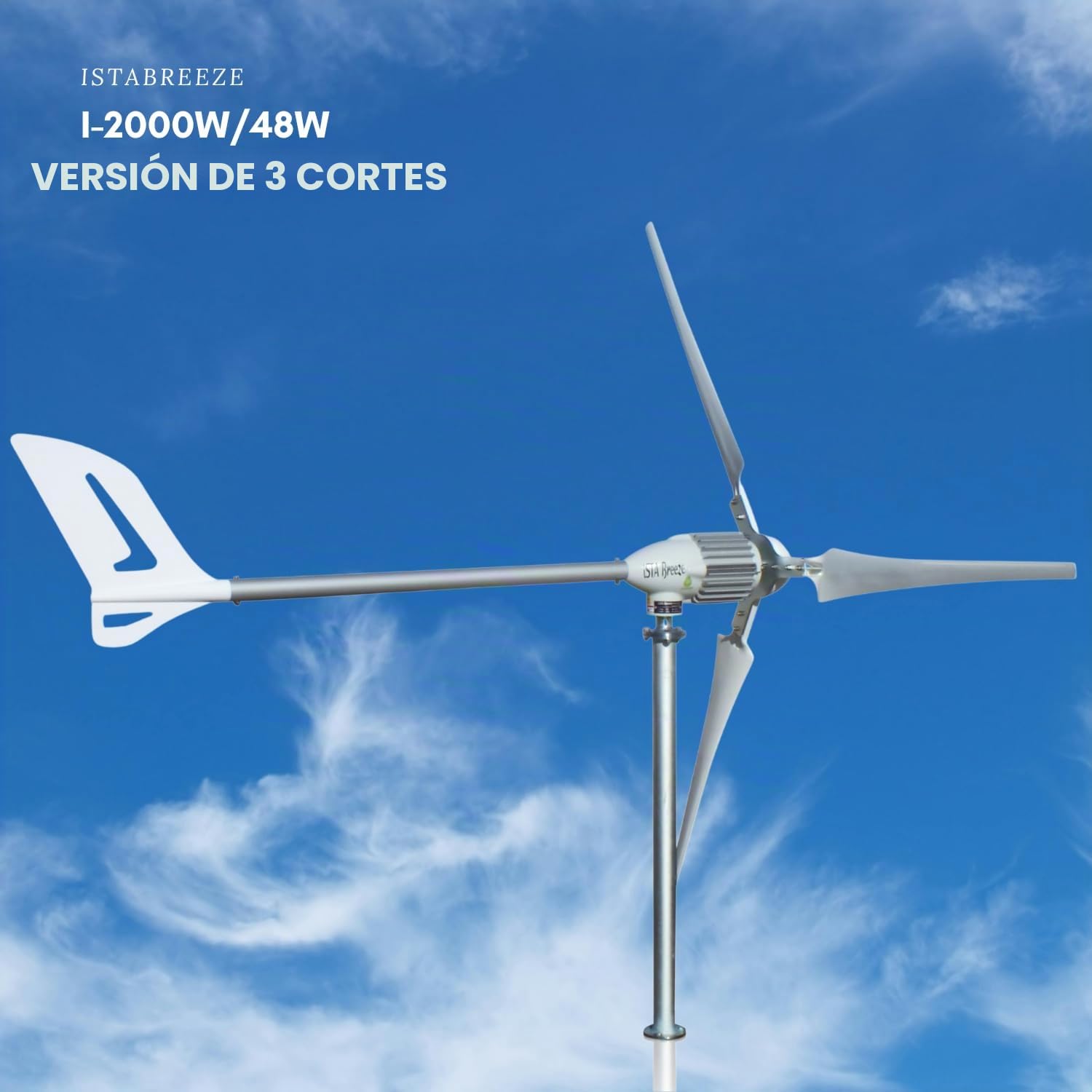 Turbina eólica 2000 W 48 V generador de viento – turbina eólica