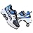Double-Row Deform Wheel Automatic Walking Shoes Invisible Deformation Roller Skate 2 in 1 Removable Pulley Skates Skating Parkour (Blue Black, US 5.5)