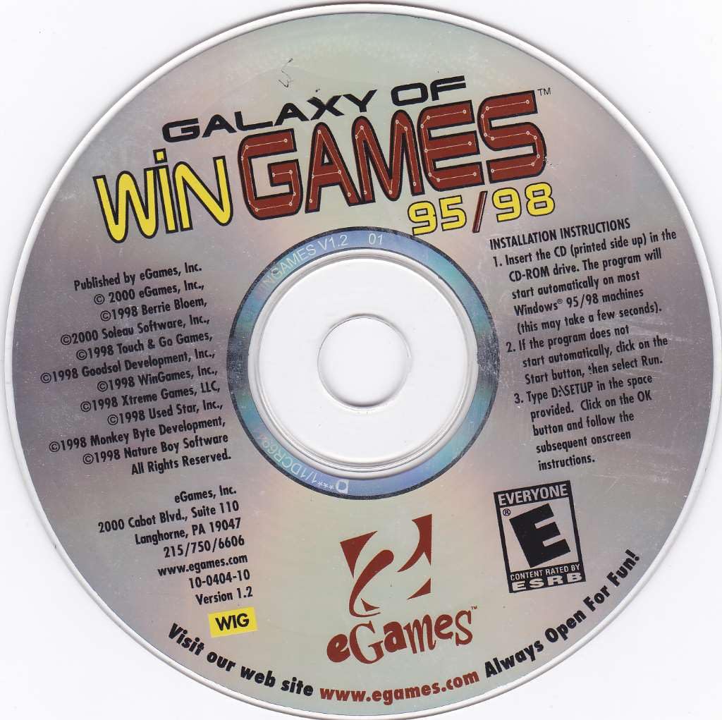 Amazon.com: GALAXY OF GAMES (Win 95/98) : Video Games
