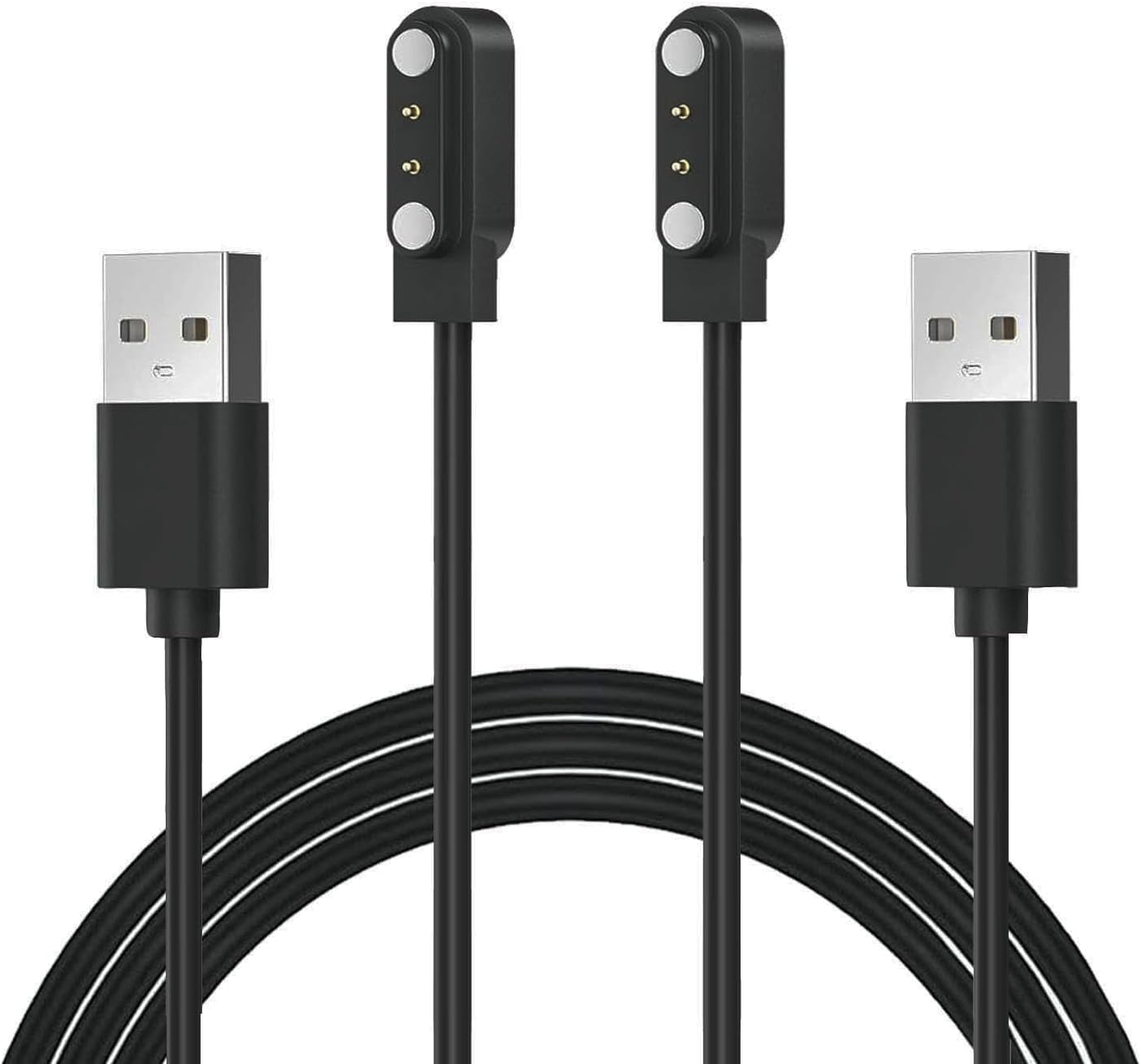 C28 Smart Watch Charger, 2-Pack Compatible for DEKELIFE C28 Magnitic USB Charging Cables