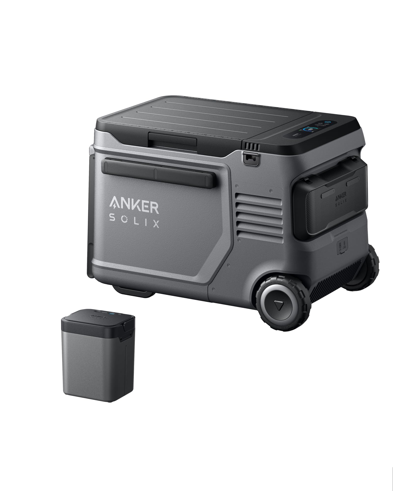 Anker SOLIX EverFrost 2 40L Car Fridge & Cooler Box, Powered Cooler with 288Wh Battery, Powered by AC/DC or Solar, For Camping, Travel, and Fishing, -20℃ to 20℃ (Only 1 Battery Included) [Energy Class B]