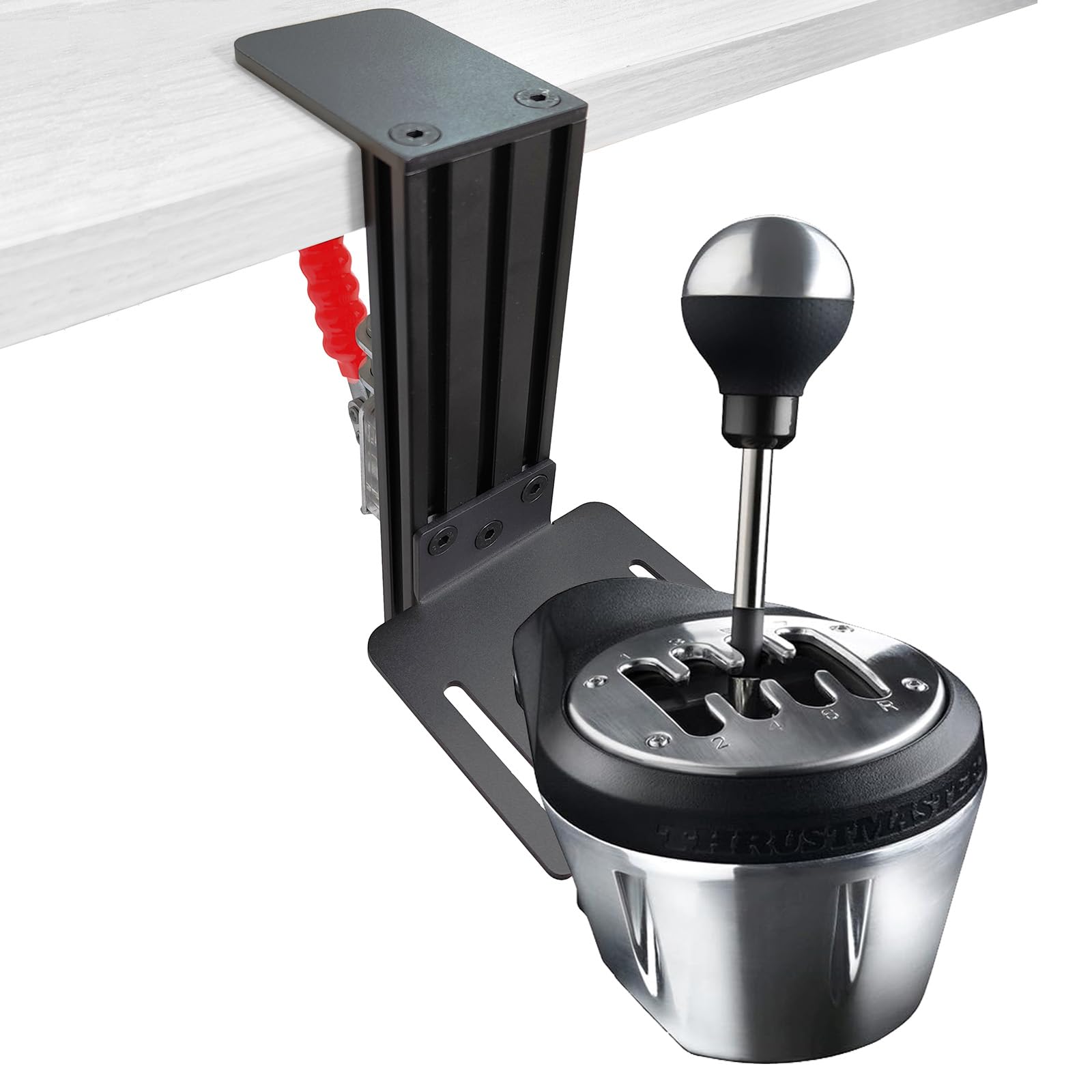 HTLAKIKJ Shifter - Supporto da scrivania regolabile per cambio Sim Racing, compatibile con Thrustmaster TH8S e TH8A Shifter, Logitech Driving Force Shifter