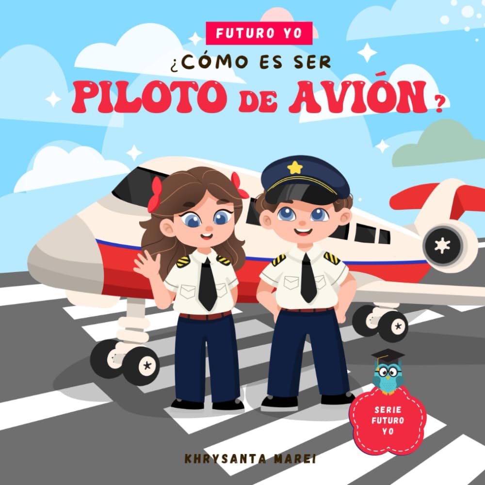 ¿Cómo es ser Piloto de Avión?: Un Libro Infantil Sobre Pilotos, Aviones y Aviación (Futuro Yo) (Spanish Edition)