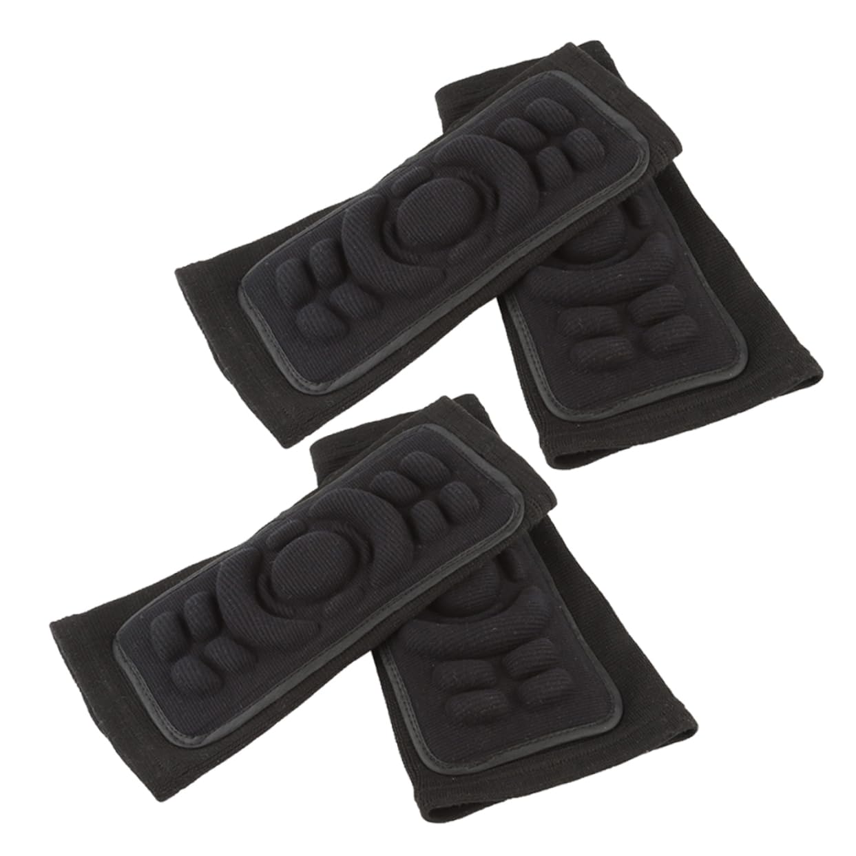 GOOHOCHY 2pcs Elbow Pads Guard for Sports Activities Comfortable and Breathable Protection for Cycling Skiing and Motorcycle Riding Elastic Arm Support to Reduce Injuries Black