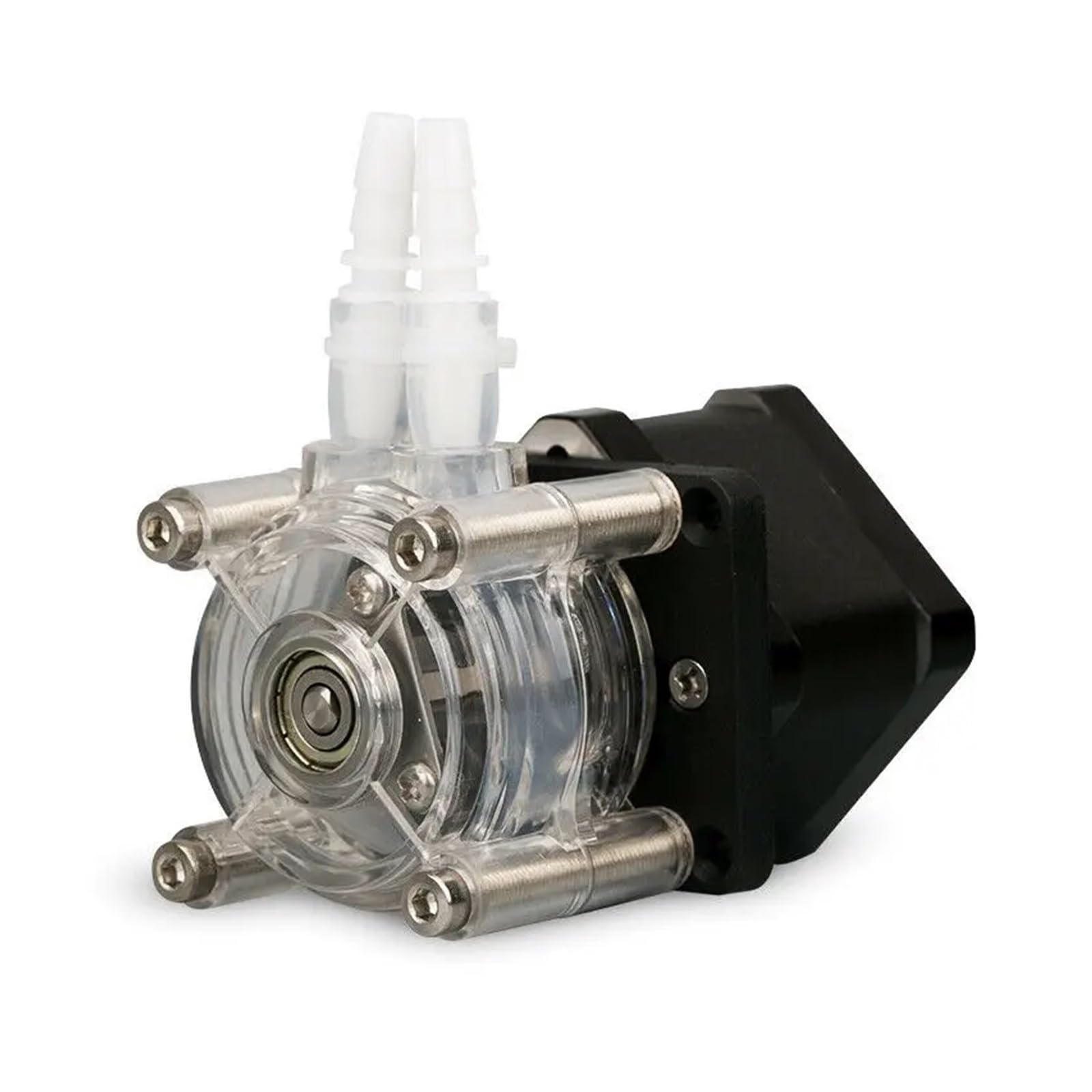 Pompe Doseuse, Pompe péristaltique à moteur pas grand débit 6-30 V for aquarium de laboratoire(Pharmed bpt tube)