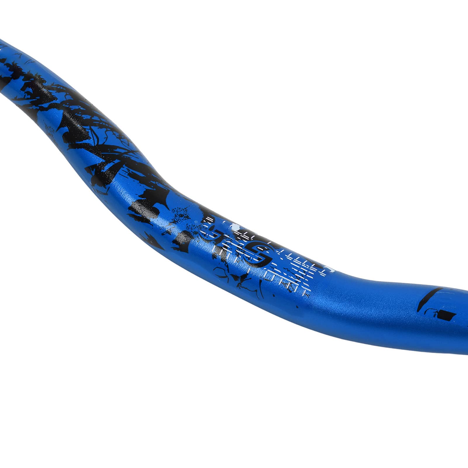 Manubrio per Bici, 31.8x720mm Manubrio Extra Lungo per Bici Manubrio per Bici in Lega di Alluminio Manubrio Adatto per la Maggior Parte delle Bici Bici da Strada BMX(Blu)