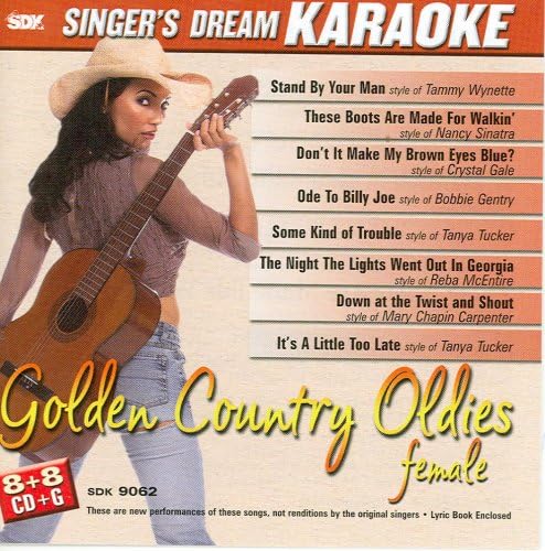Golden Country Oldies Female - Karaoke CDG