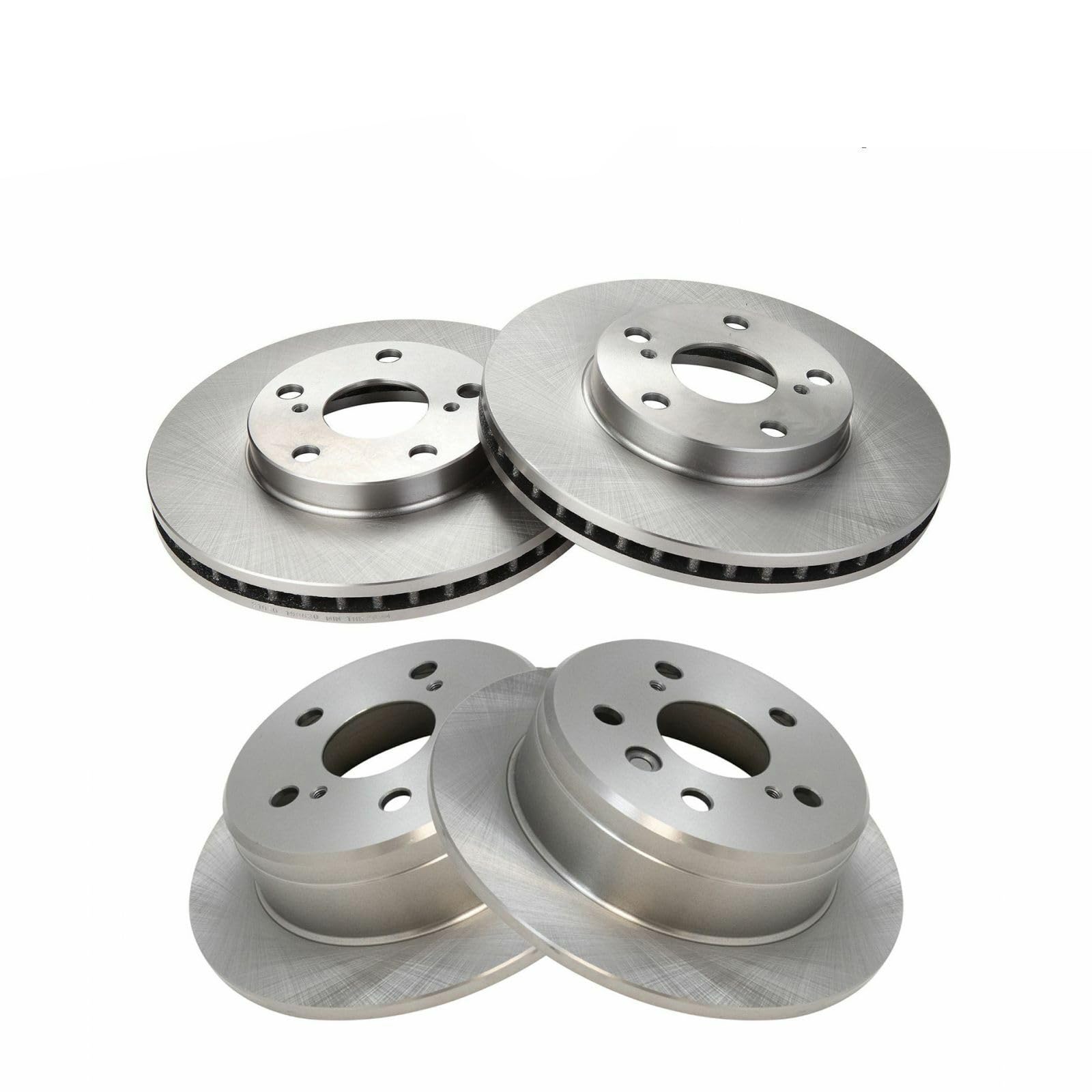 Amazon.com: HSkiles 4pcs Disc Brake Rotor Set Front Rear Left 