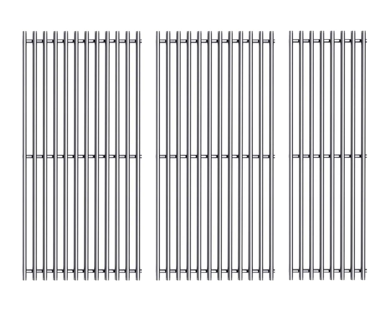 Shengyongh Edelstahl-Grillroste 3er-Pack – Für Char-Broil Gasgrill, Passend Für Viele Modelle, Rostfrei