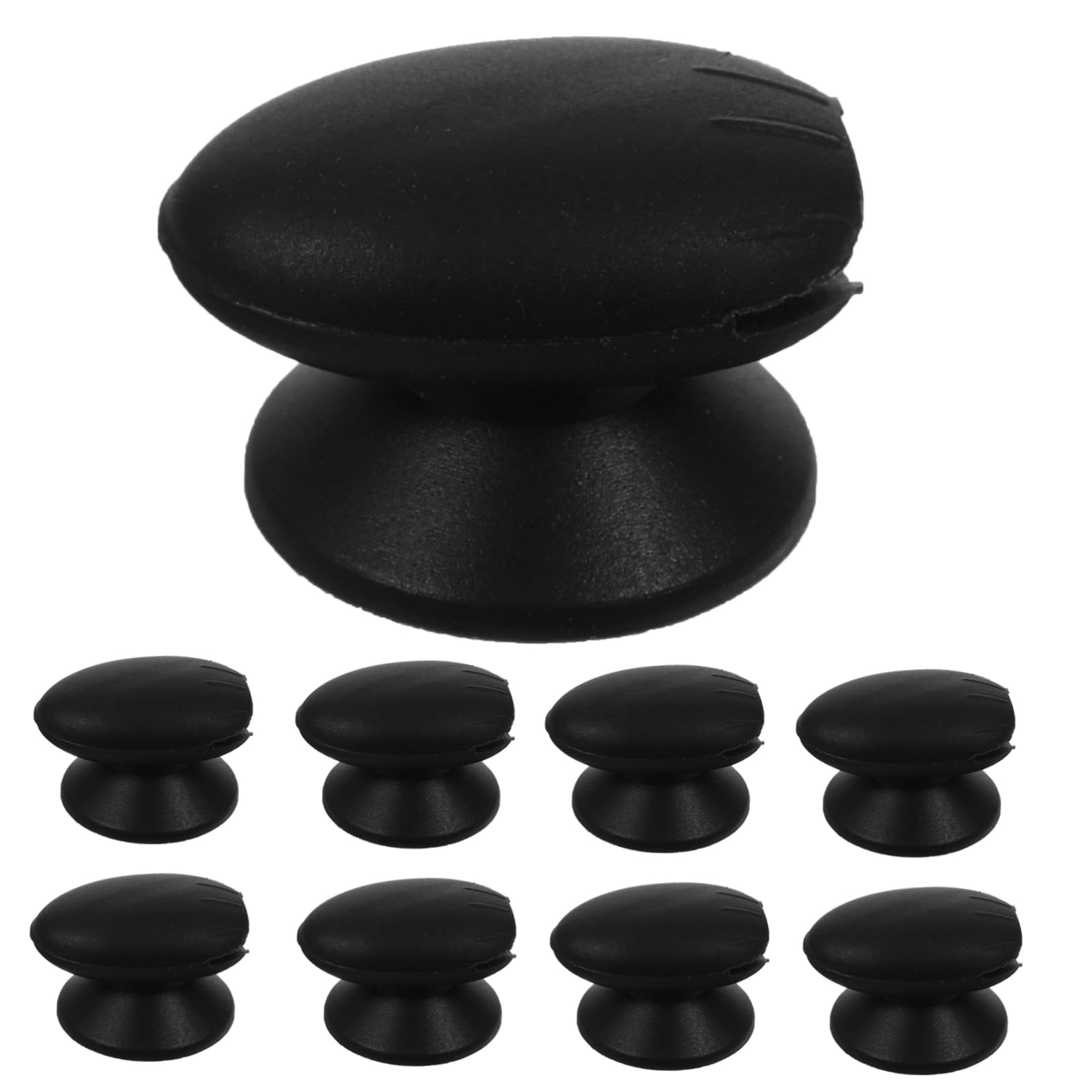 FRCOLOR 9 Pack Lip Brush Covers Protective Makeup Brush Lids Waterproof Lip Brush Applicator Dust Covers