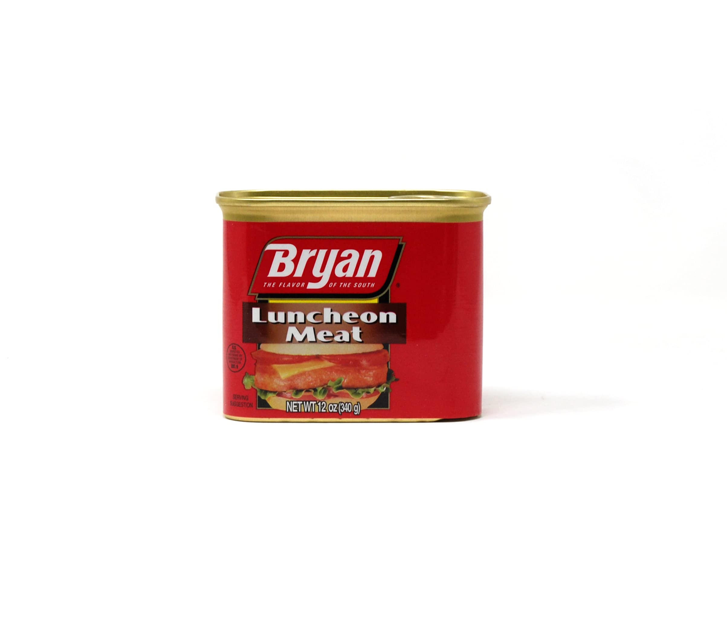 Bryan Luncheon Meat (Canned) 12 Oz (340g) 3 Pack Bundled with a JFS exclusive recipe card.