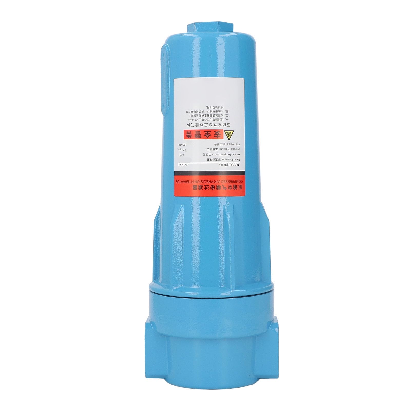Filtro separatore acqua-olio per compressore d'aria, 3 cm, 1,0 (A-001) | Filtro per compressore d’aria in lega di alluminio con elemento in cotone PP, ingresso/uscita da 3 cm, pressione massima di