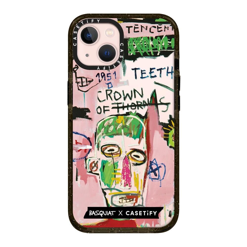 Amazon.com: CASETiFY for iPhone 13 Case - Impact | Basquiat CoLab