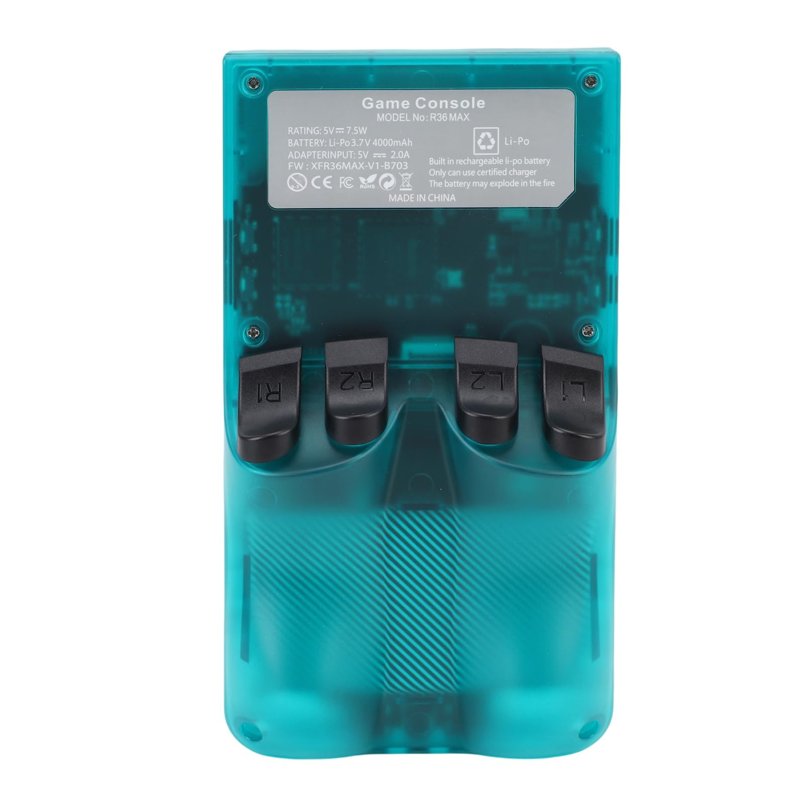 Yctze Console di Gioco retrò Portatile, Console di Gioco retrò con Schermo HD da 4,0 Pollici, di Emulazione di 60 Giochi con Batteria da 4000 MAh, Ideale per i Giocatori (Verde chiaro)