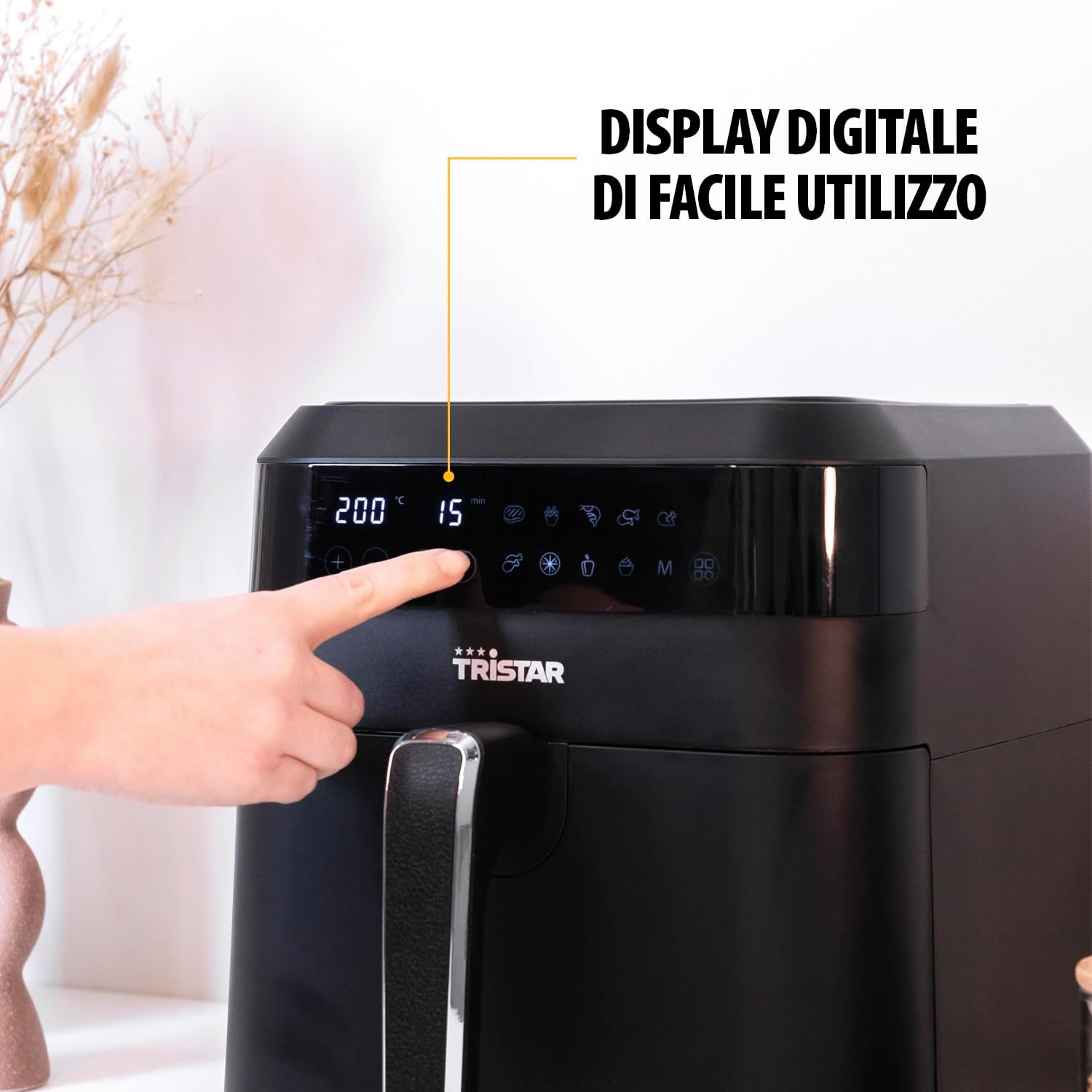 Tristar FR-6999 - Friggitrice Ad Aria Deluxe XXL Tristar FR-6999 - Friggitrice Ad Aria Deluxe XXL