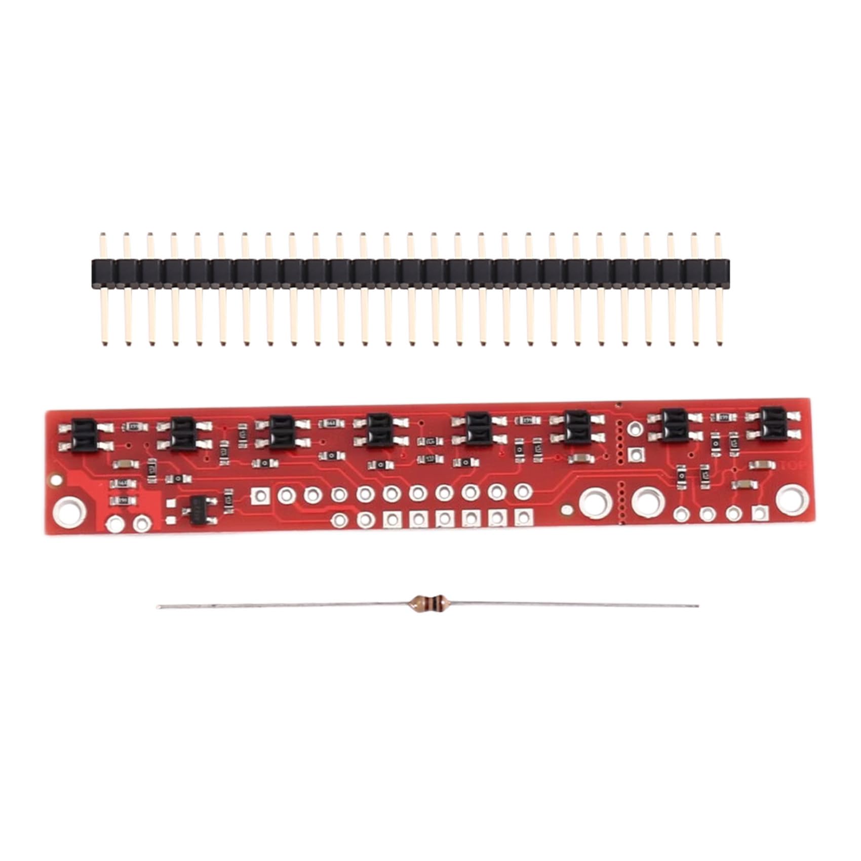 Aundhegrtt As Shown Qtr-8Rc Reflectance Sensor Array Qre1113 8-Ways 8 Channel Reflectance Sensor Array Module