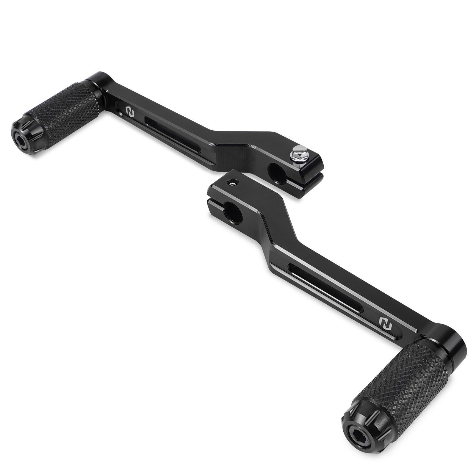 WLLYGDY for Harley Street Glide FLHX 2017-2024 Short Gear Shift Levers Road Limited FLTRK Ultra FLTRU King FLHR Electra(Black)