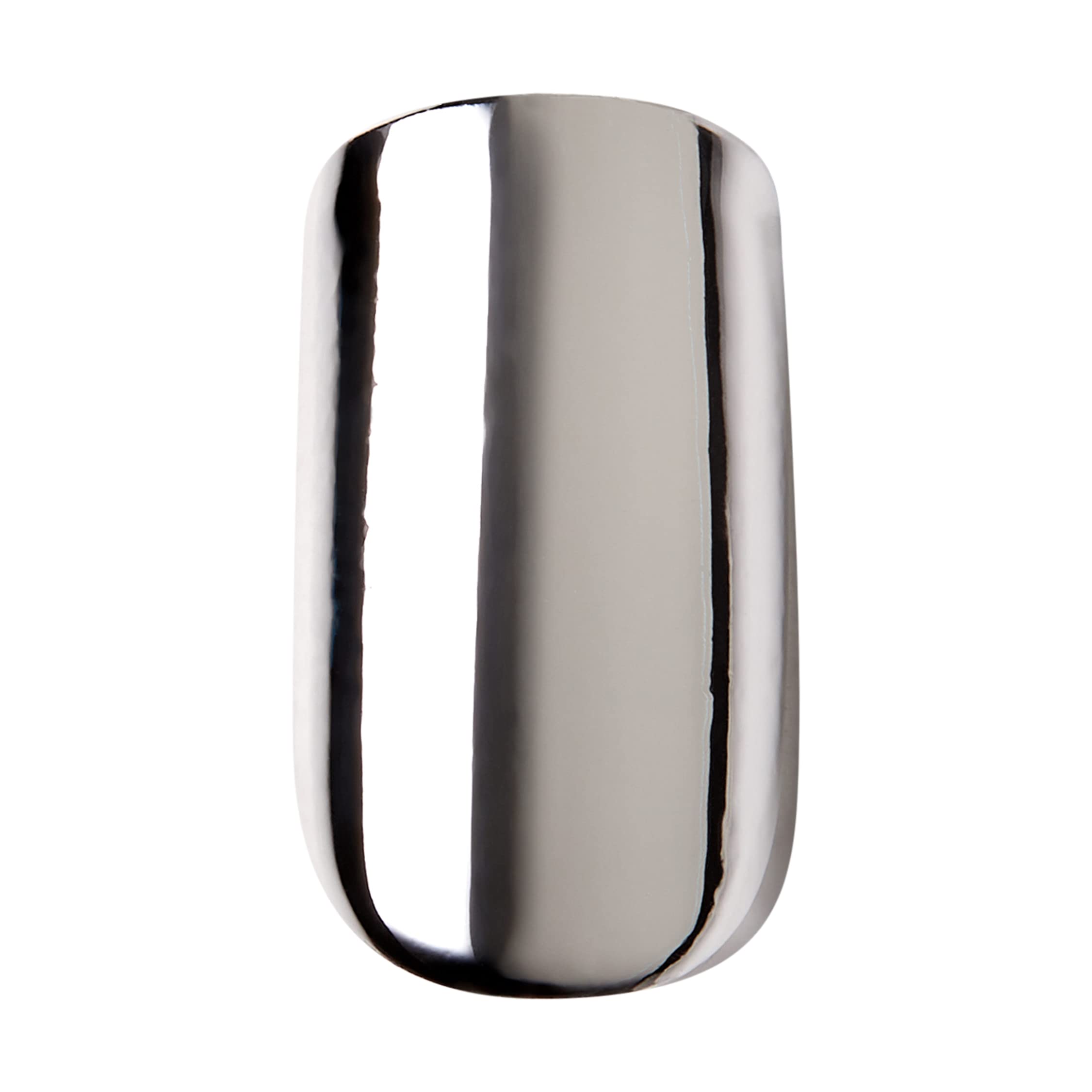 KISS imPRESS Manicure, Cloudy, sztuczne paznokcie samoprzylepne, kwadratowe, krótkie, z technologią PureFit, 30 sztucznych paznokci, mini pilnik, patyczek do skórek, instrukcja