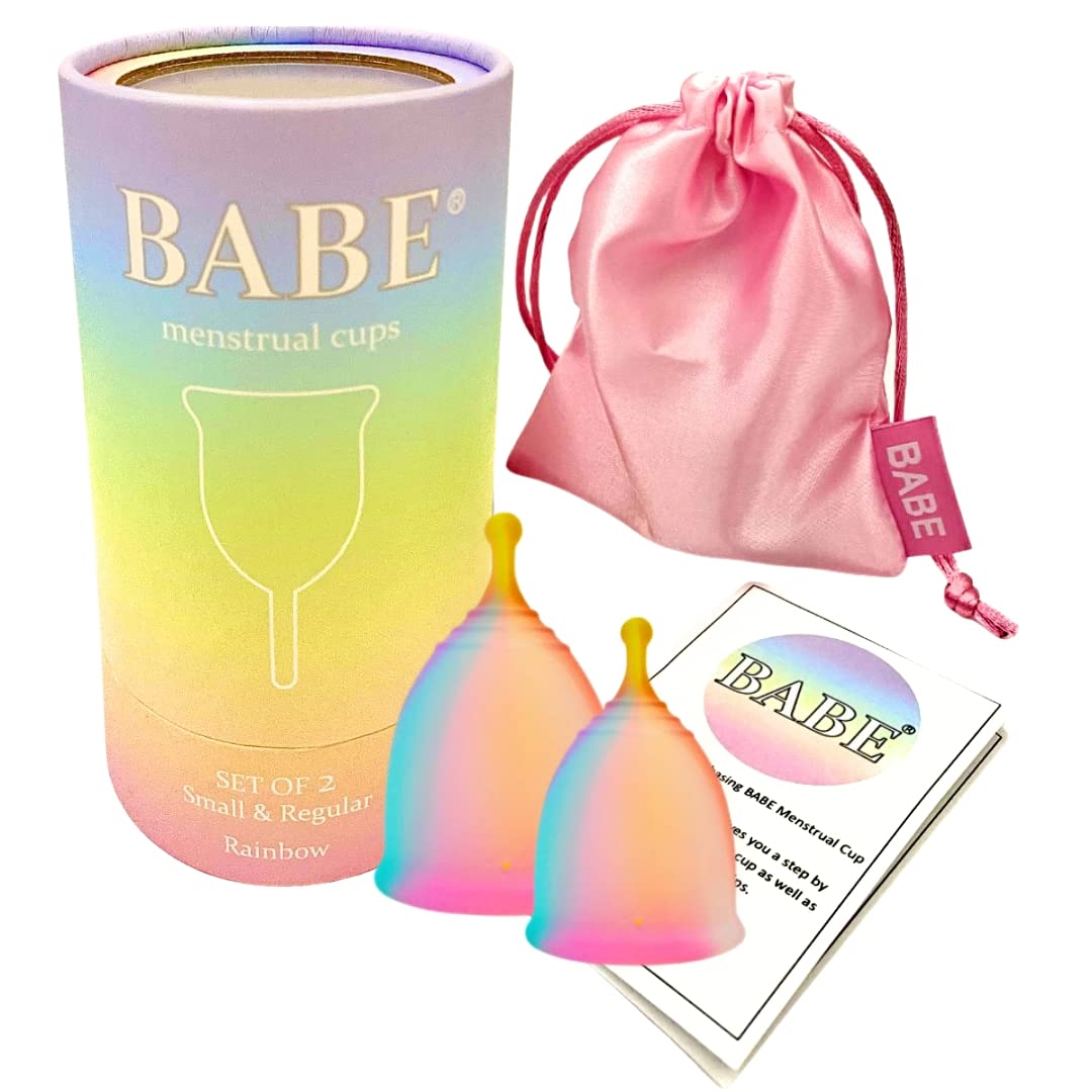Buy Babe Menstrual CupTwo Pack Better Alternative to Tampon & Sanitary