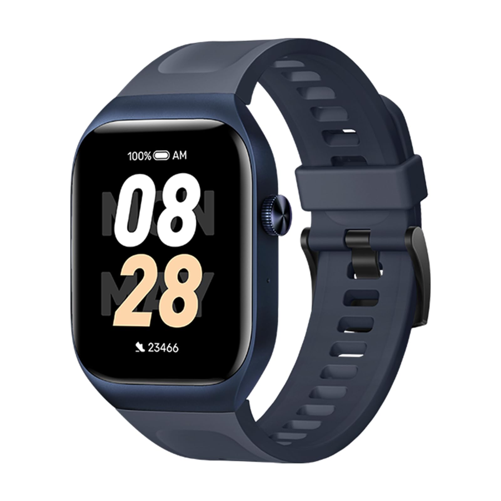 MibroBluetooth GPS Watch with 1.75 Inch HD Amoled Screen, Altitude and Barometer, Access Card Function, Fitness Tracker with Heart Rate, 105 Sports Modes, Blue