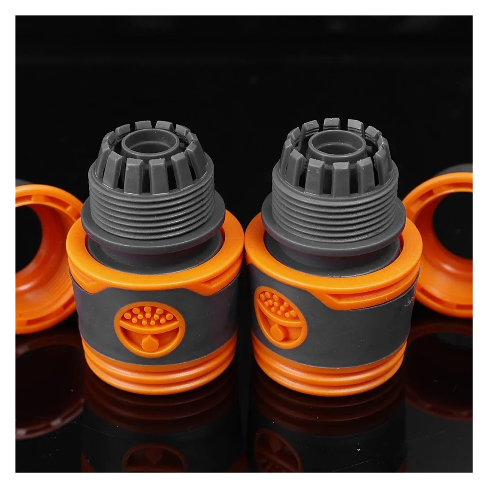 1/10pcs Tubo Dell'acqua Connettore Rapido Raccordi Da Giardino Adattatore Comune Sistema di Irrigazione Flessibile Rubinetto Extender Connettori Fissi(4 points,10PCS)