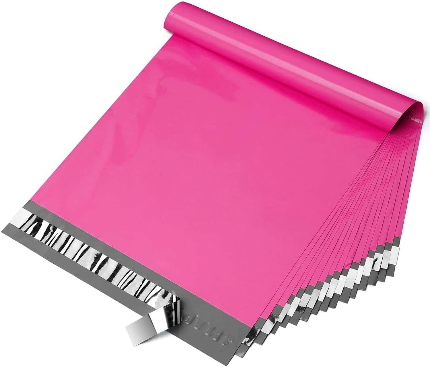 Fuxury 10x13 100 Pcs Pink Poly Mailers Shipping Envelopes, Self-Sealing Envelopes, Boutique Custom Bags, Enhanced Durability Multipurpose Envelopes, Keep Items Safe & Protected : Office Products