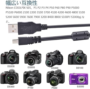 2088 COOLPIX P100 Nikon 新品電池・充電ケーブル 2088 COOLPIX