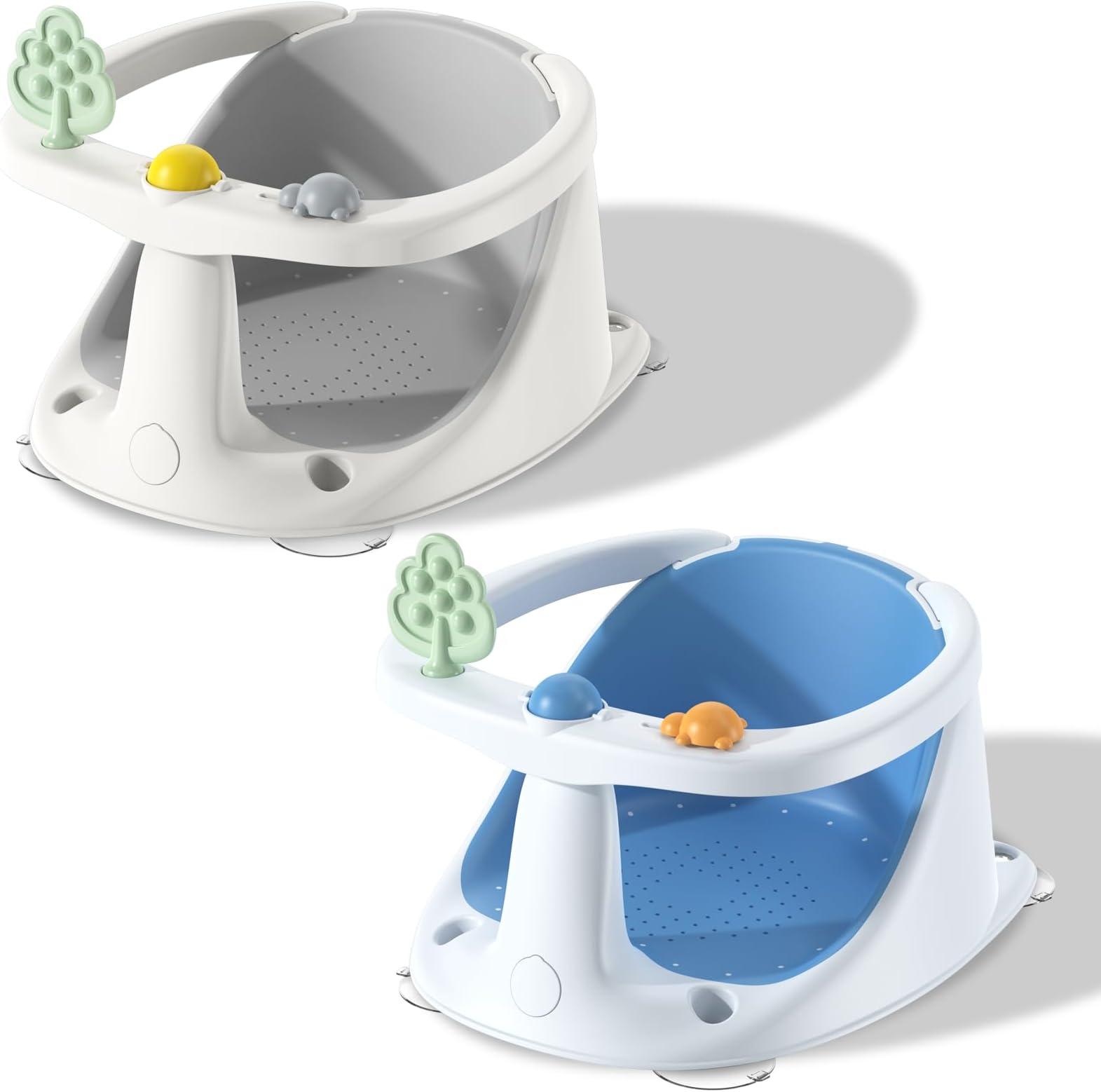 Baby Bath Seat for Babies 6 Months & Up, Non-Slip Bath Seats for Babies Sitting up,Bath tub Seat with Suction Cups,Safe & Comfortable Bath Chair Baby