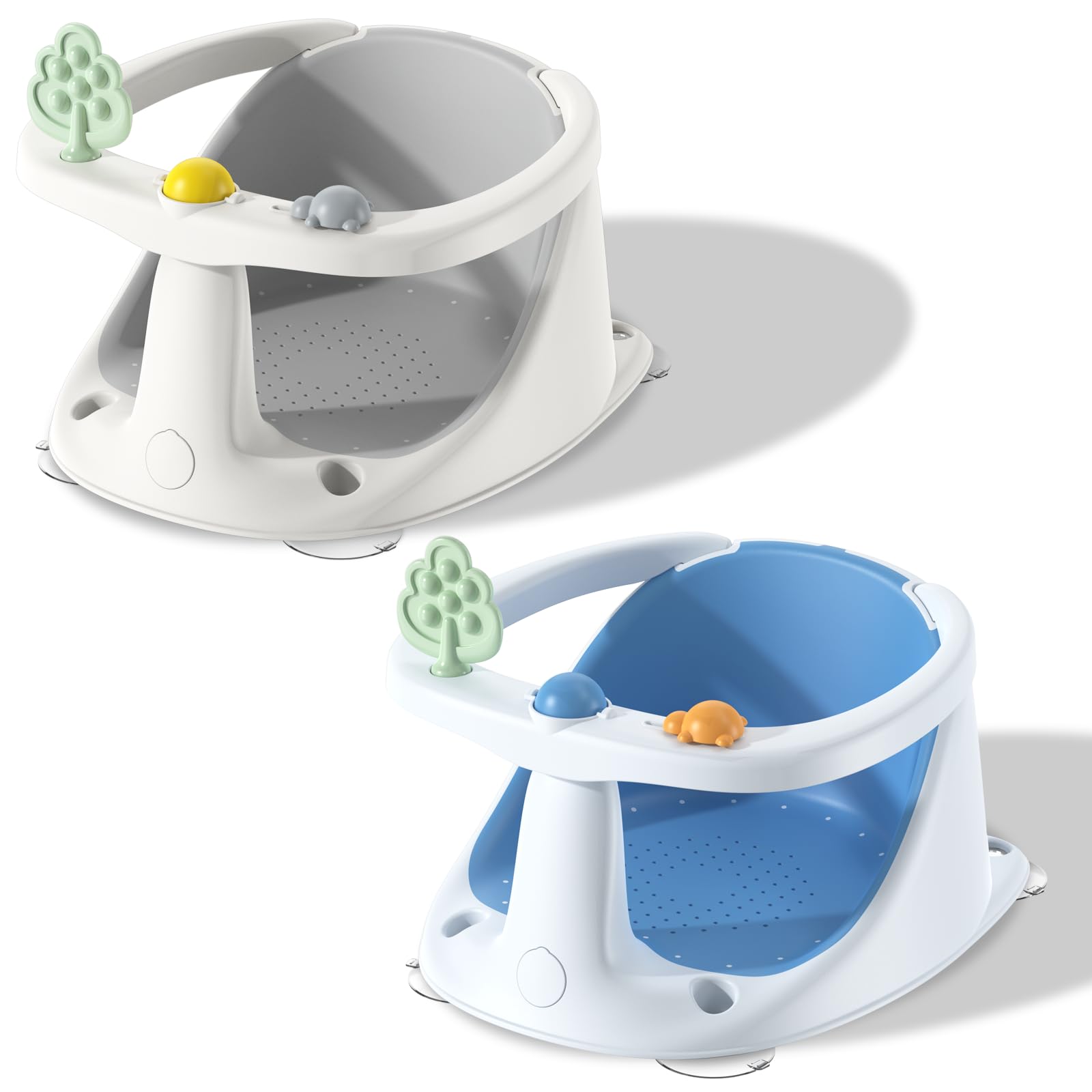 Baby Bath Seat for Babies 6 Months Up Non-Slip Bath Seats for Babies Sitting up Bath tub Seat