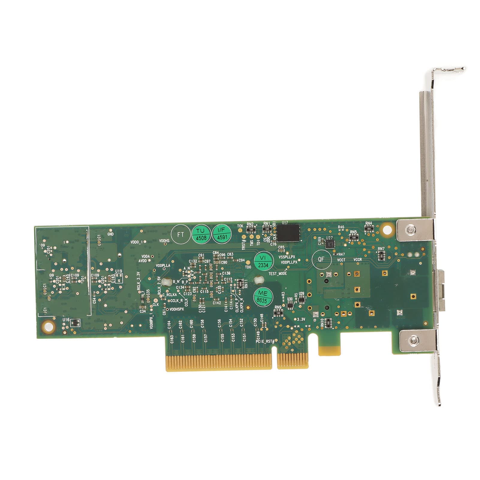Cuifati Scheda di Rete SFP+ PCIe da 10 Gb per Server, Adattatore MNPA19 XTR PCI Express X8 con Cavo di Conversione, Compatibile con Mellanox ConnectX-2, NIC Ethernet da 10 Gbps per e