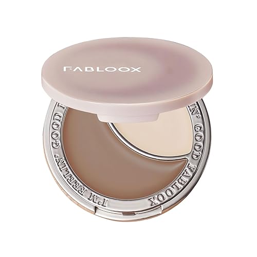 Moon Glow - Paleta de contorno y resplandor, kit de maquillaje ligero de contorno y resaltado, color mezclable y construible, apto para viajes,