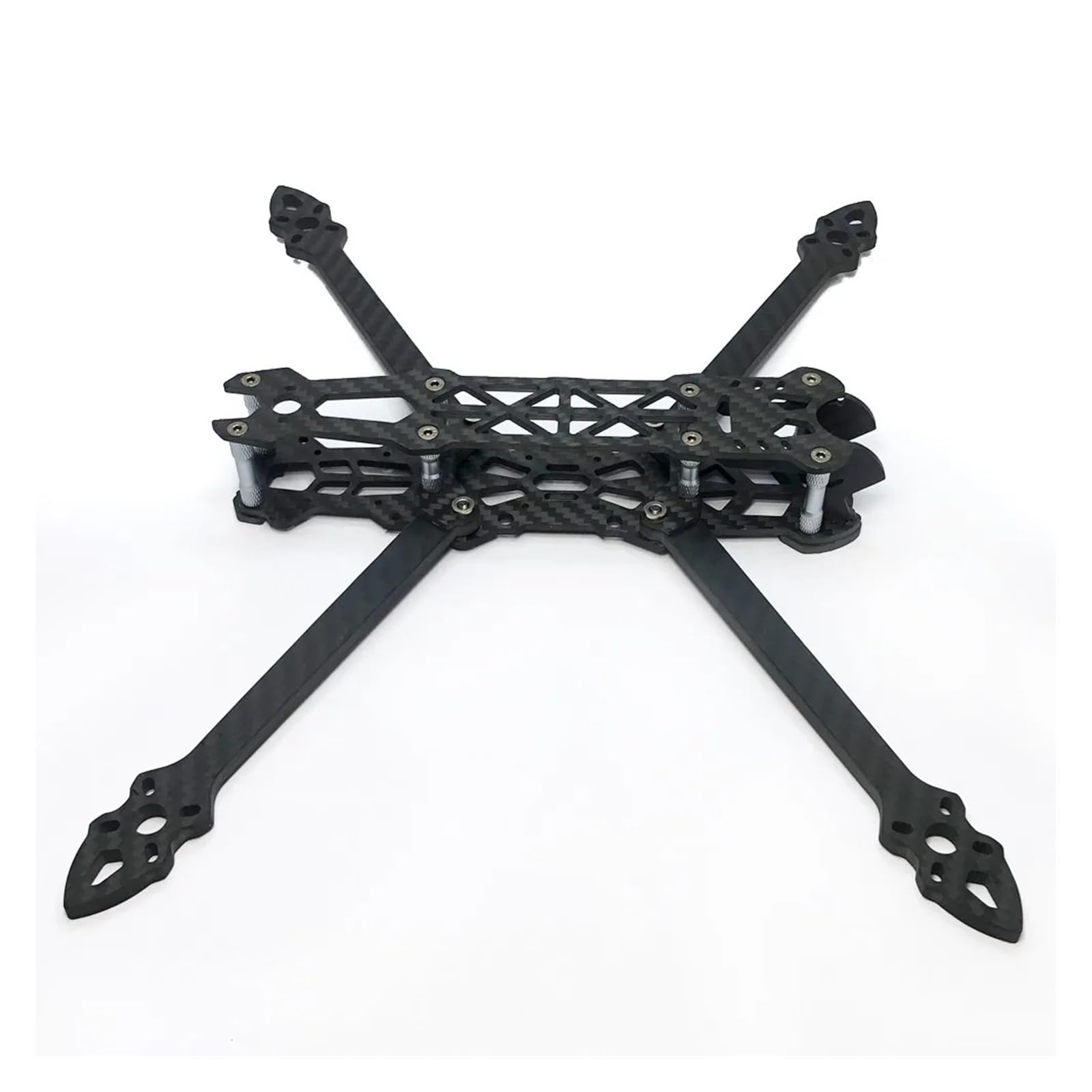 SUPENG Compatibile con Mark 4 5 pollici 224mm 7 pollici 295mm FPV telaio in fibra di carbonio compatibile con FPV Freestyle RC Racing Drone Qudcopter (Color : Mark4 7in Frame Kit)