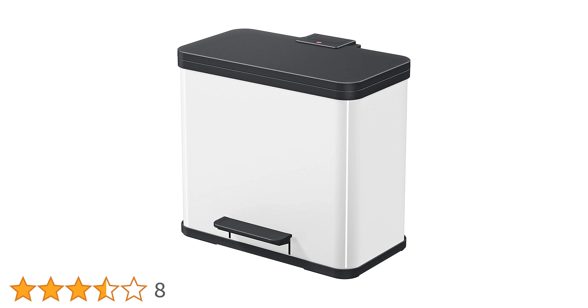 Hailo 9L×3分別　ペダル式ゴミ箱【新品】 Hailo ゴミ箱 9L×3 ペダルビン エコ トリオ 27 ステンレス