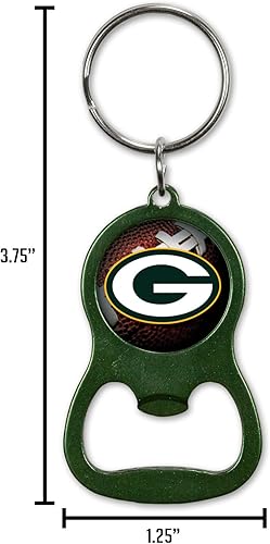 Miniatura 6 de Rico Industries NCAA unisex-adult Bottle Opener Colored Keychain