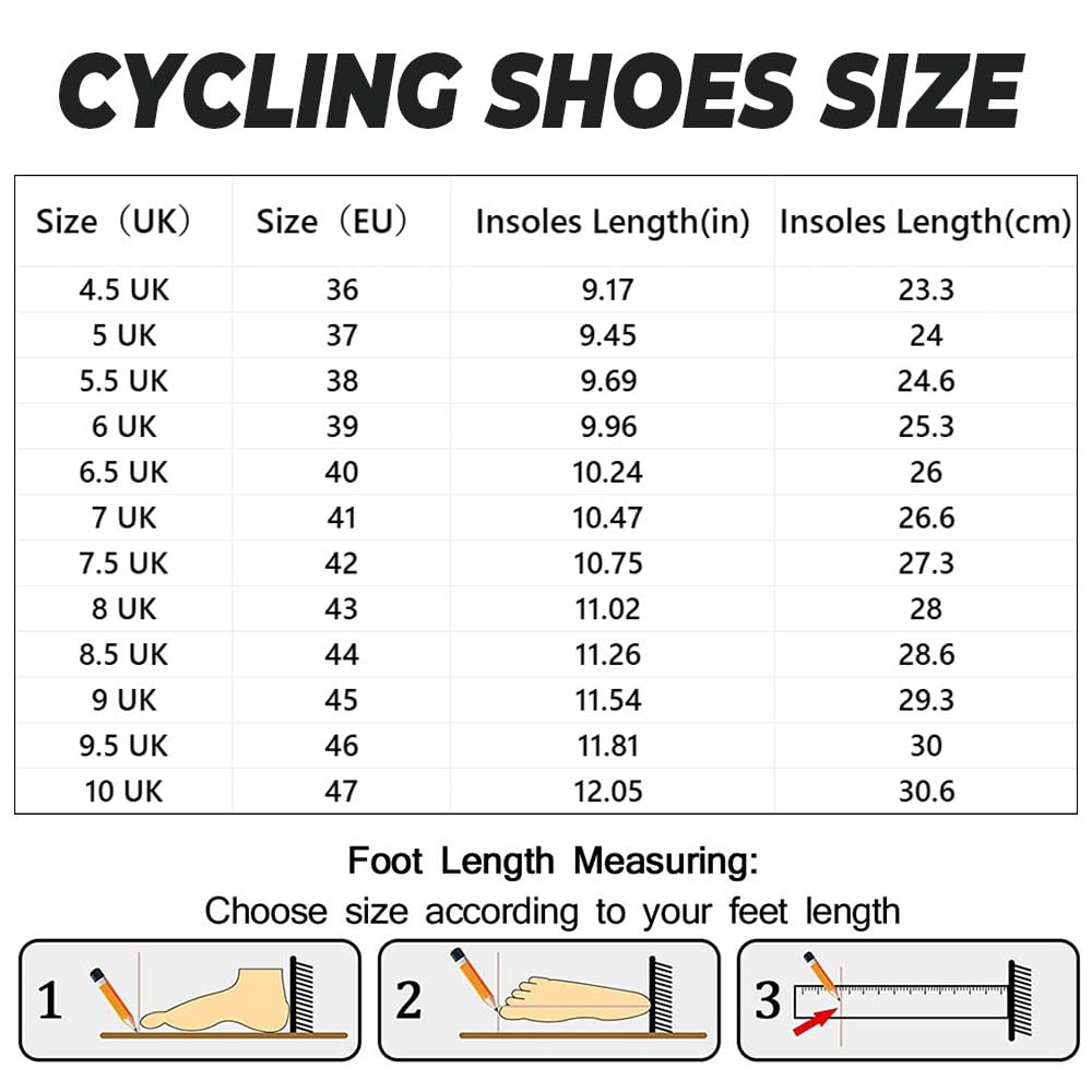 Scarpe Ciclismo Unisex Scarpe Ciclismo Strada con Blocco Pedale Scarpe MTB Uomo Donna, Traspiranti Scarpe da Equitazione Scarpe MTB Road SPD Scarpe da Ciclismo da Bici 36-47 EU