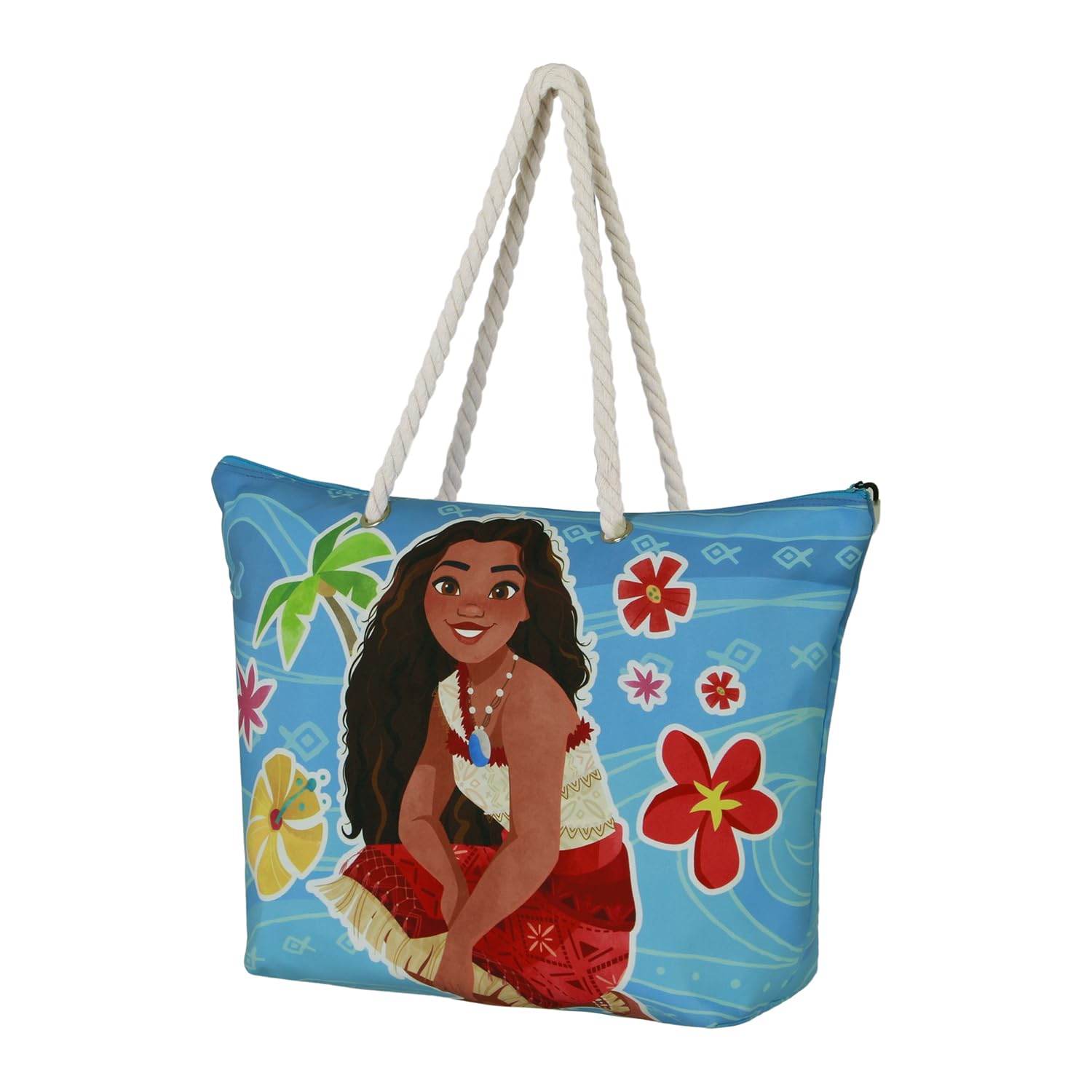 Disney Moana Sea-Soleil Beach Bag, Blue, 52 x 37 cm