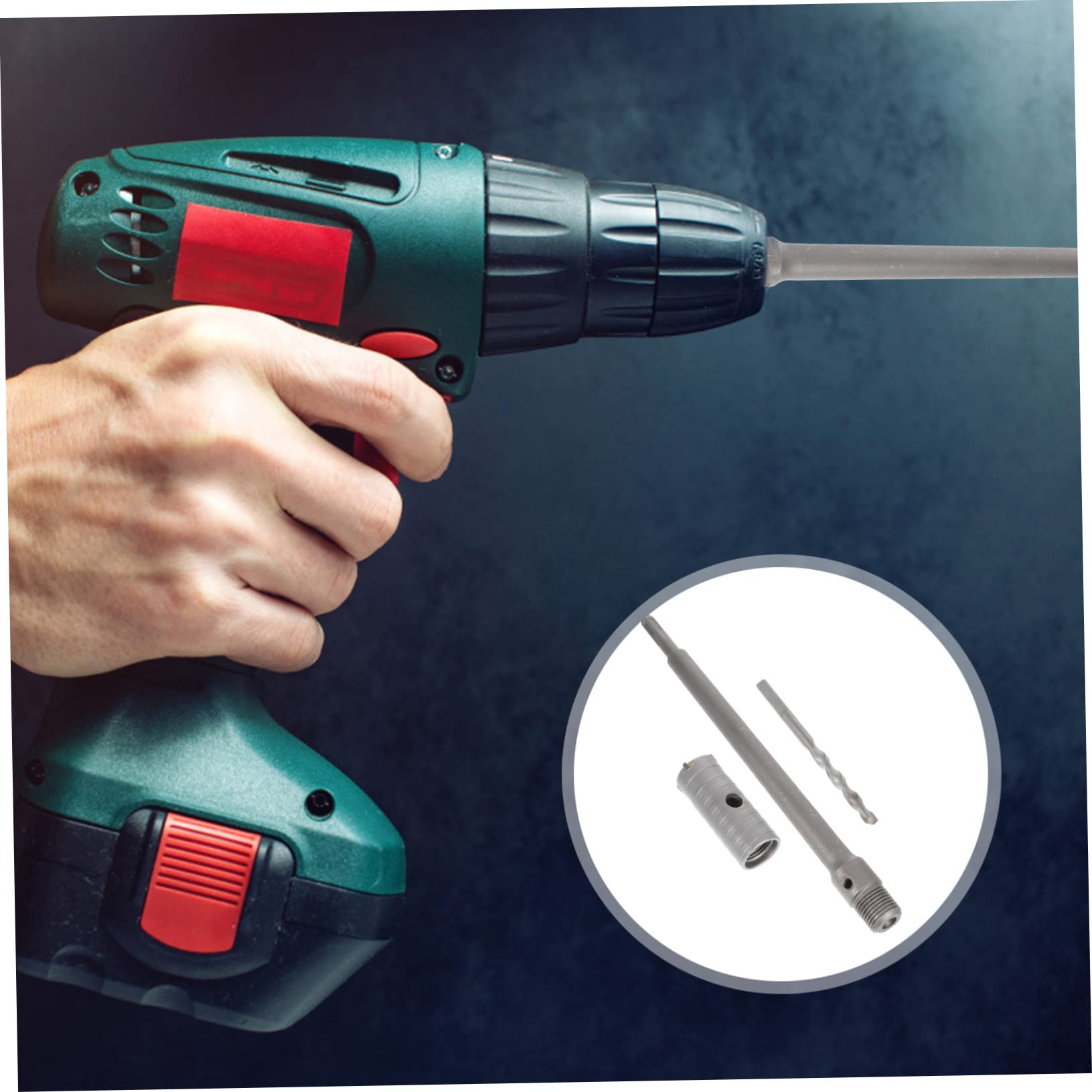 BESTonZON 1juego Brocas Para Hormigón y Paredes De Piedra De De Corte Para Instalación De Aire Acondicionado y Tuberías Brocas Para Taladro Eléctrico
