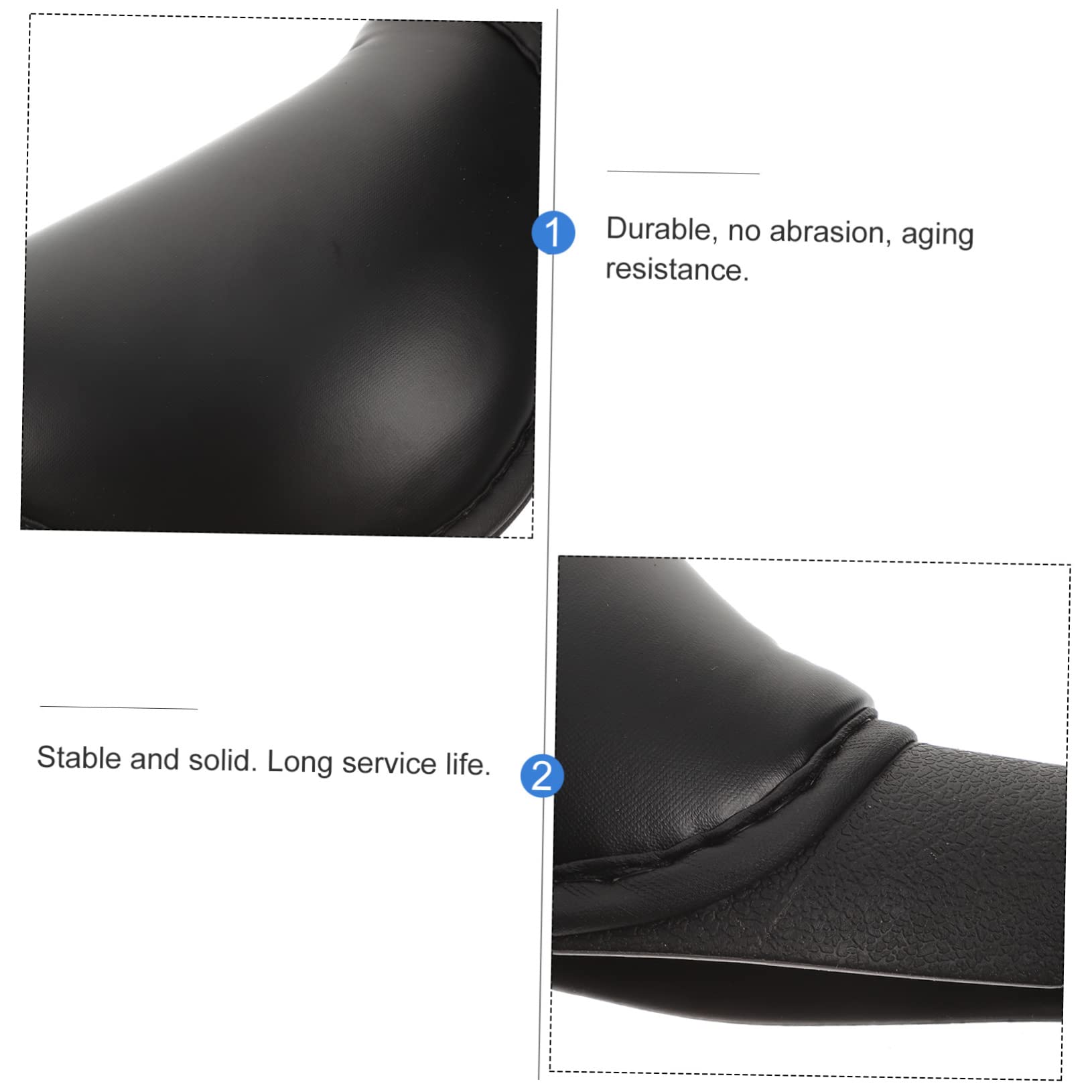 Coussin de Repos-Nuque Support Cervical Confortable en Gel Antidérapant pour Shampooing en PU et Abs, pour Lavage de Cheveux à Domicile Salon