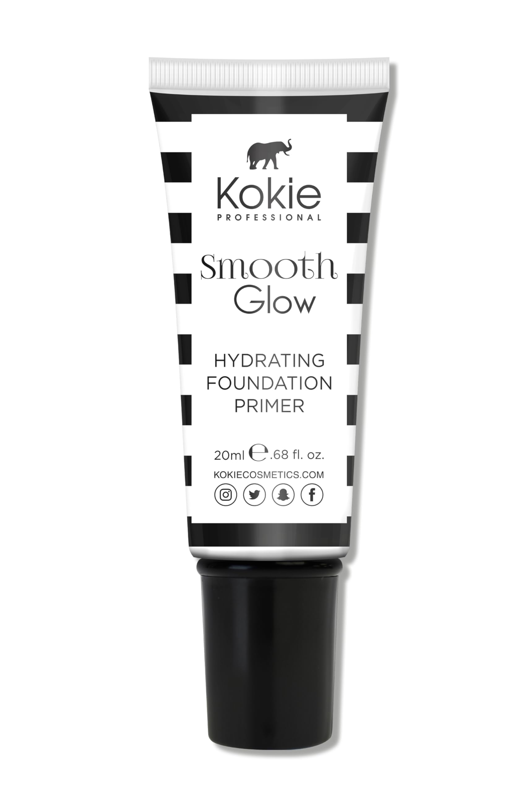 Kokie Professional Smooth Glow Hydrating Face Primer .68 Fl Oz