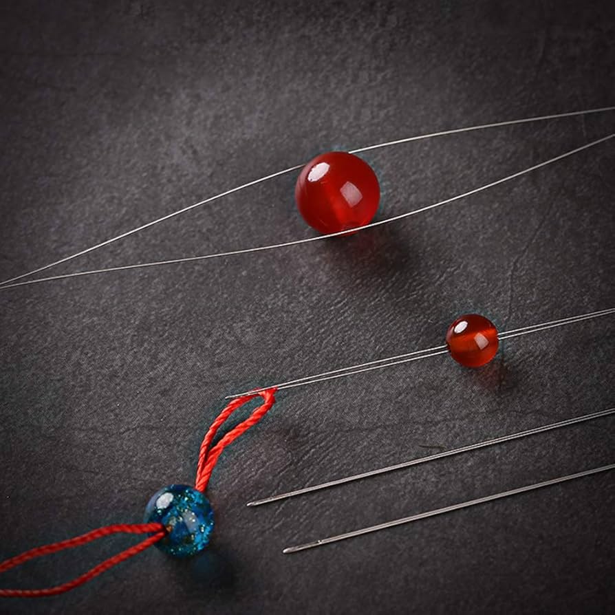 お値下げ　ビーズキット　おまけビーズ針つき Amazon.co.jp: MAEXUS ビーズ針 58本入り ビーズセット 刺繍針