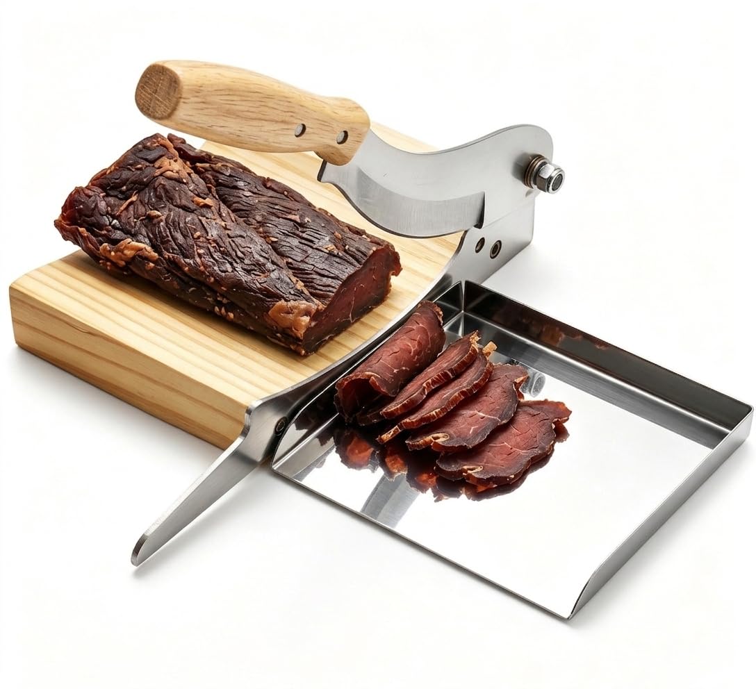 Radiused Biltong Slicer, Manual Beef Jerky Slicer, Chinese Medicine Cutter