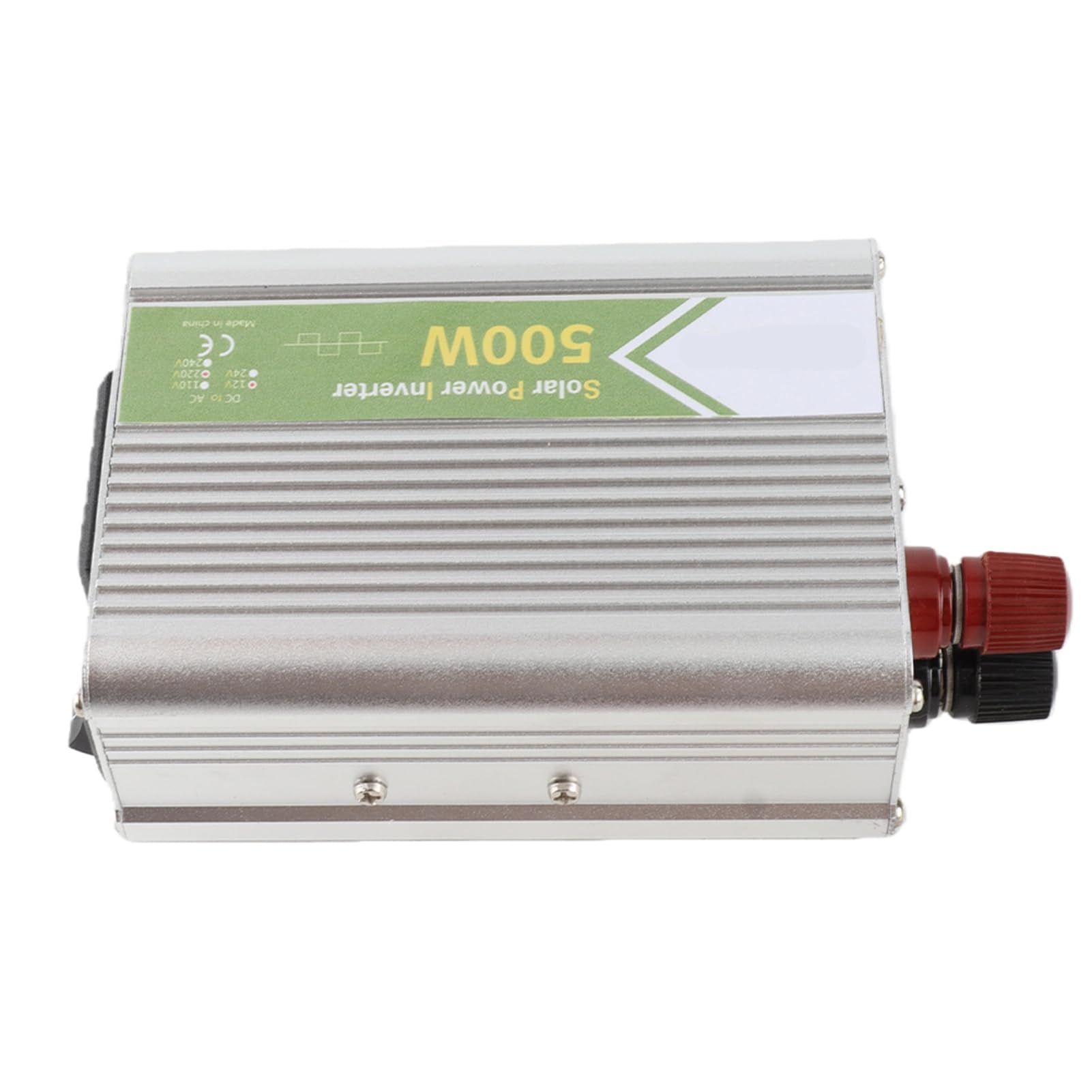 Aukson Power Inverter DC12V a AC220V 500W Smart Power Converter LED Multi Protection Safety Car Inverter y Puede Alimentar computadoras portátiles, Reproductores de DVD, cámaras Digitales, etc.