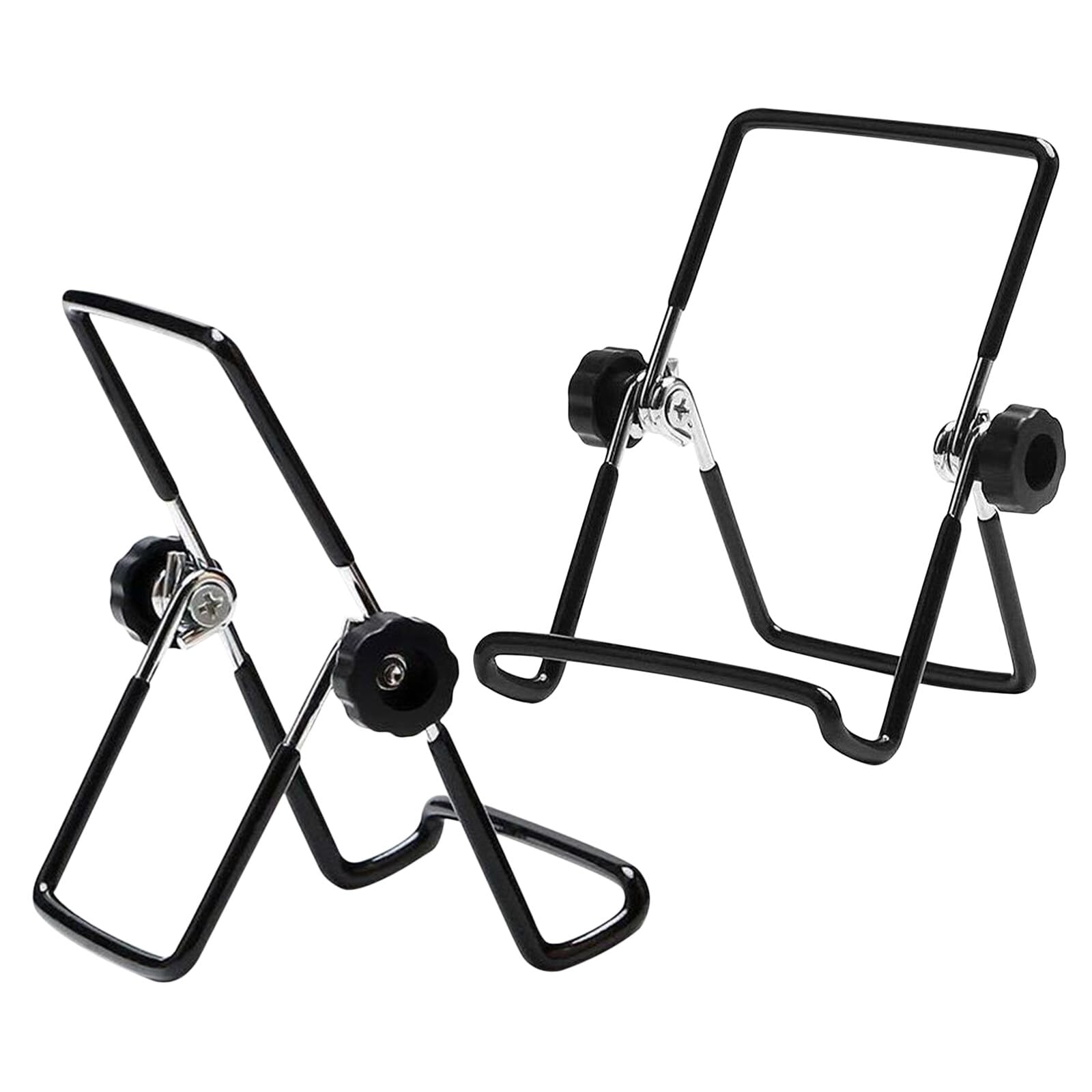 Jadin Atril, Atril Estudio, 2Pcs Soportes para Libros Plegables para Lectura, Soporte para Libros de Metal, Estante de Lectura Multifuncional, Soporte para Documentos de Metal Ajustable, 18 x 14 cm