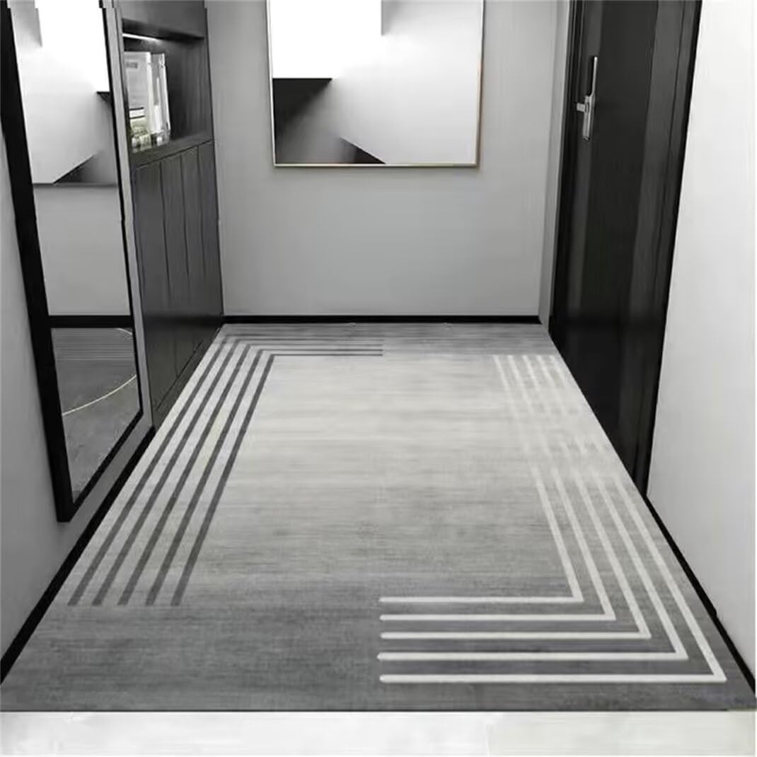 Tapis antidérapant durable pour salon et chambre d'enfant moderne