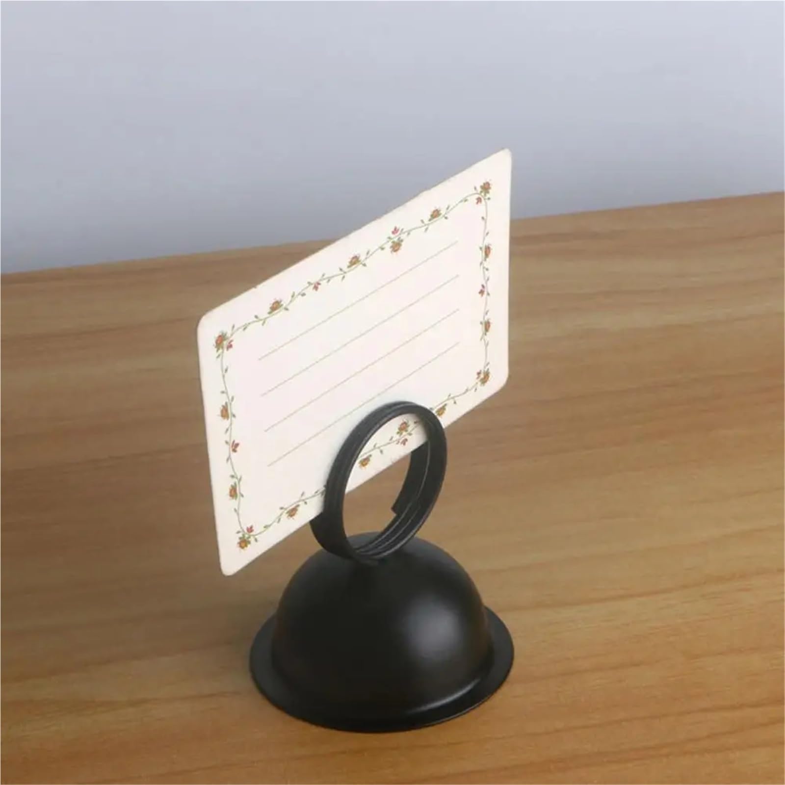 Porta carte pasto da 12 pezzi numeri tavolo in metallo segnaposto ad anello diviso Display for menu di ristorazione for banchetti nozze al ristorante per Matrimoni,Ristoranti