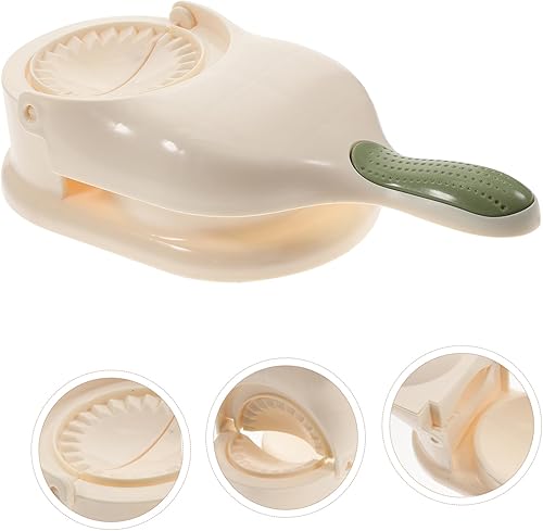 Miniatura 5 de Hemoton Envoltorio de dumpling Maker manual tortillero herramienta de prensa manual para hacer masa moldes de azúcar panqueques dumpling piel masa