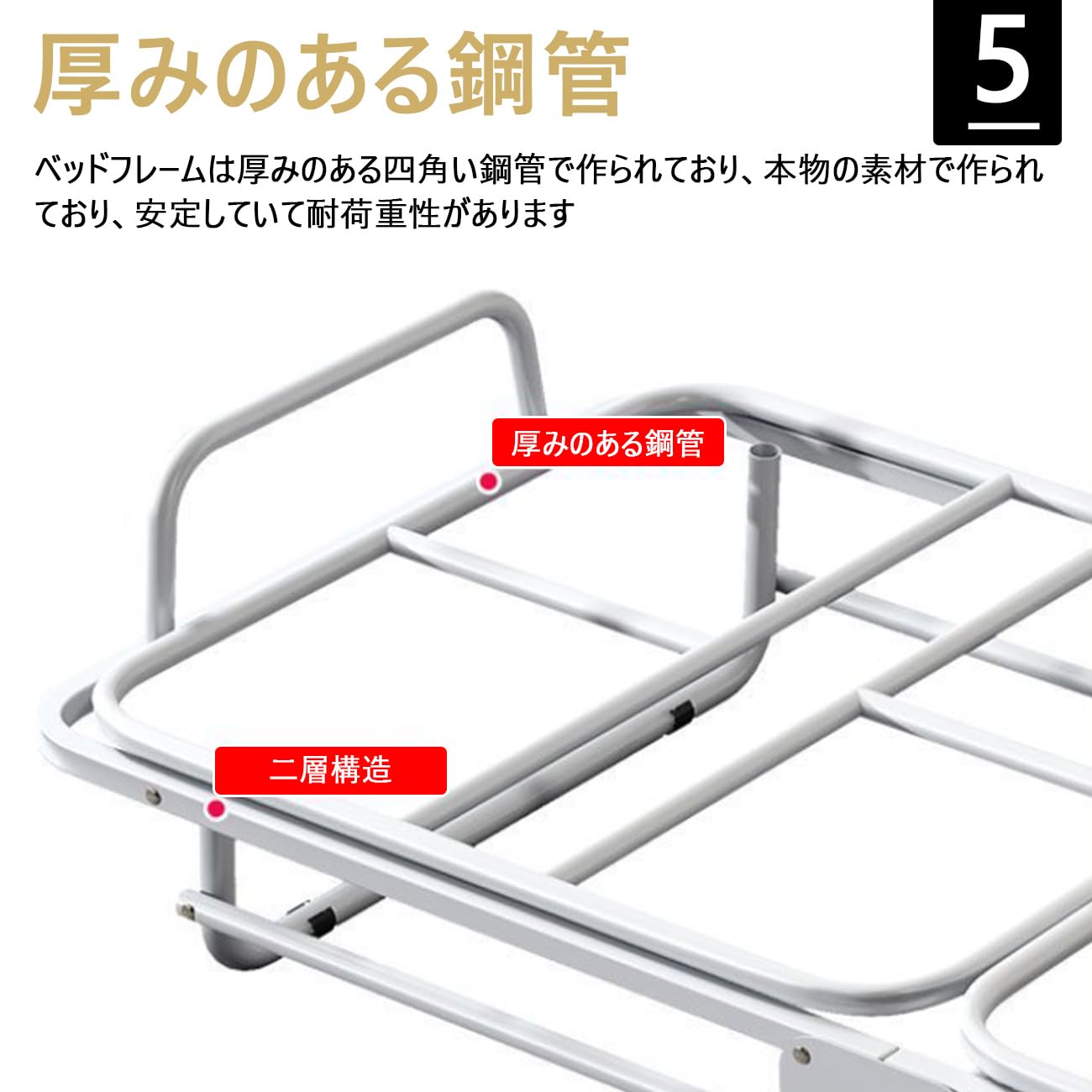 Amazon｜折りたたみベッド シングルベッド 2つ折り ベッド 組立不要
