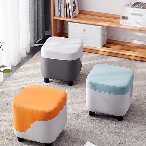Miniatura 6 de Footstool Household Living Room Solid Wood Small Bench, Sitting Stool, Changing Shoes, Stool, Sofa, Stool, Low Stool at The Doora